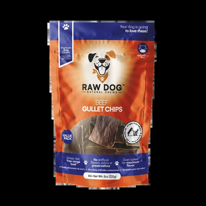 Raw Dog Beef Gullet Chips