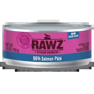 RAWZ 96% Salmon Pate Wet Cat Food