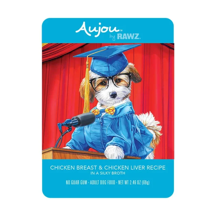 RAWZ Aujou Chicken and Chicken Liver Wet Dog Food
