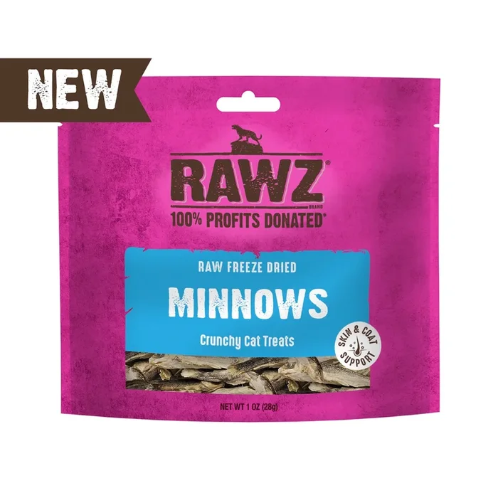 RAWZ Minnows Freeze Dried Cat Treats