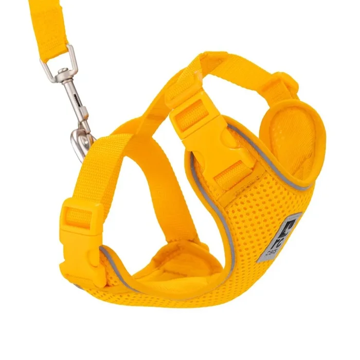RC Pet Adventure Kitty Cat Harness with Leash – Marigold