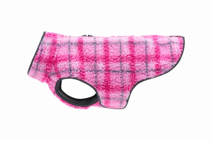 RC Pet Tundra Fleece Pullover – Peony Plaid