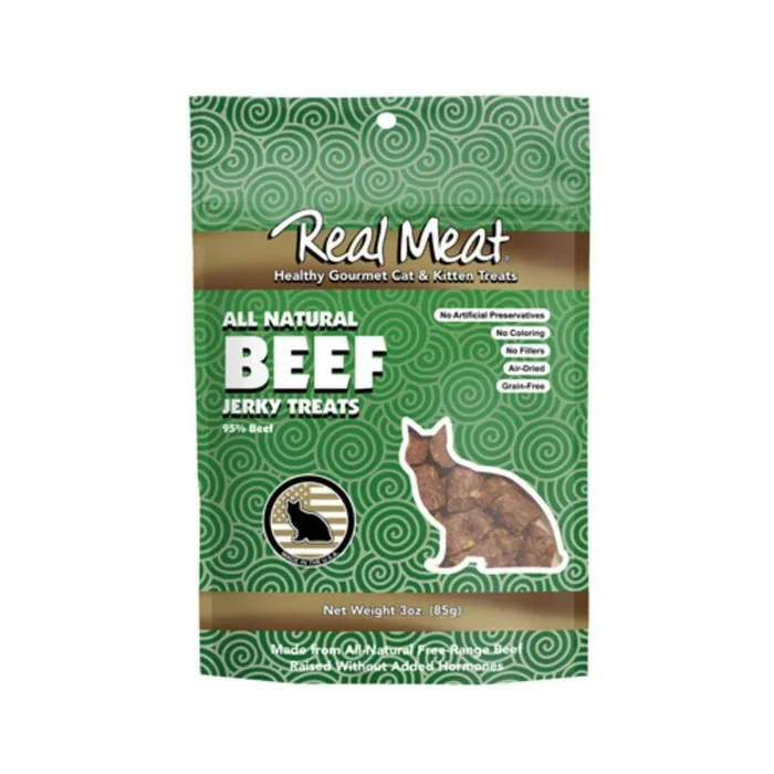 Real Meat Jerky Cat Treats – Beef