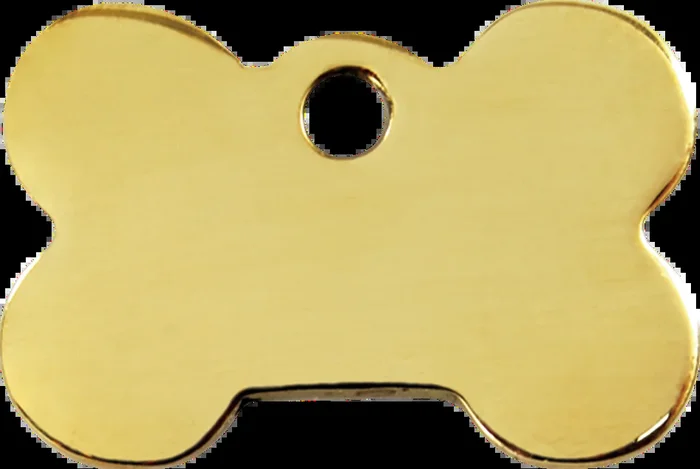 Red Dingo Flat Brass Pet ID Tags