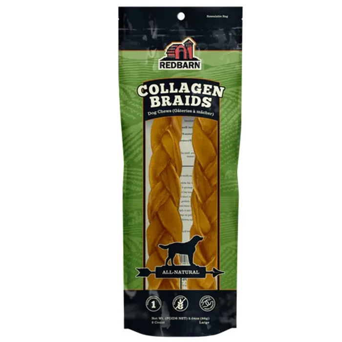 Redbarn Collagen Braid Dog Treat