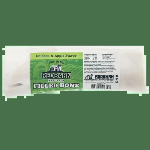 Redbarn Natural Filled Chicken & Apple Flavor Dog Chew