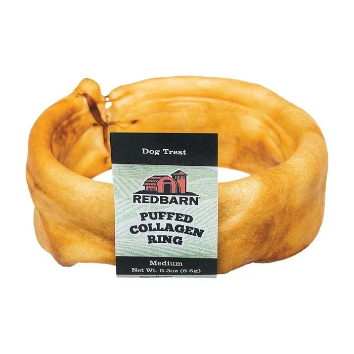 Redbarn® Puffed Collagen Ring 3″