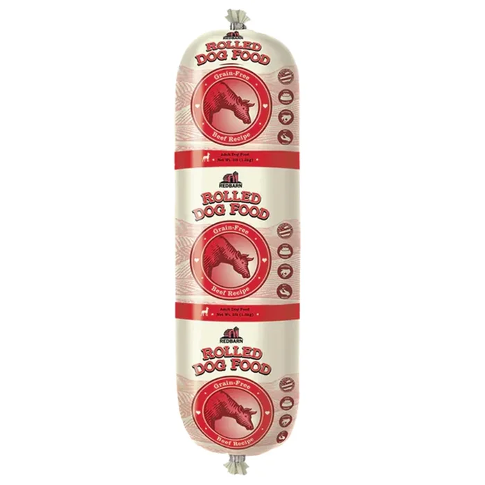 Redbarn Rolled Grain-Free Dog Food – Beef