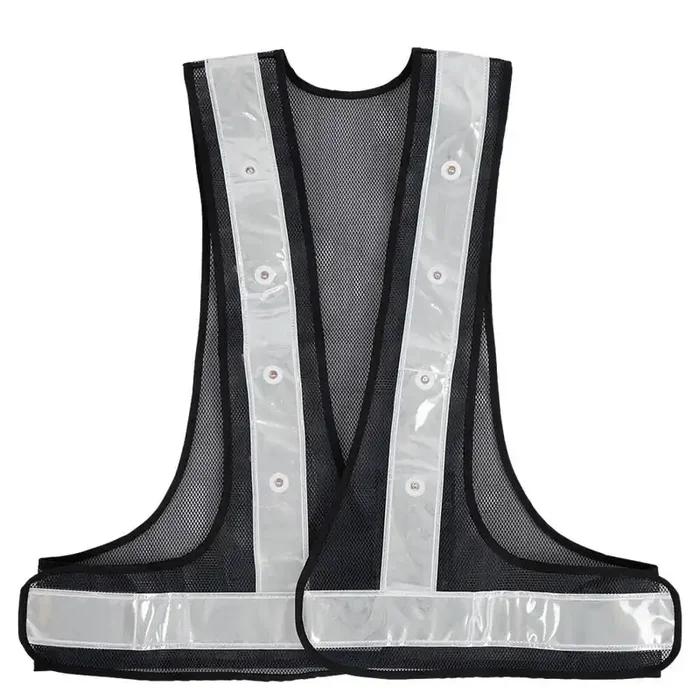 Reflective safety vest with led lighting BR Equitation