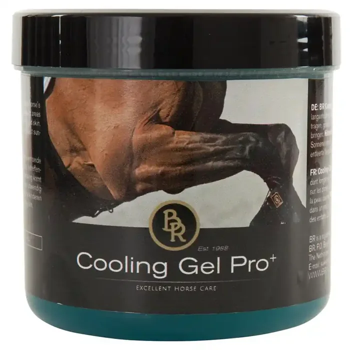Refreshing gel for horses BR Equitation Cooling Pro+
