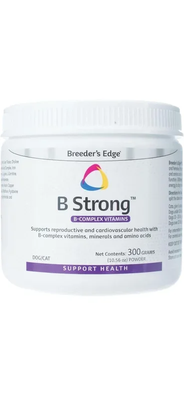 Revival Animal Health Breeder’s Edge B Strong Powder, B-Complex Vitamins- 300 gm