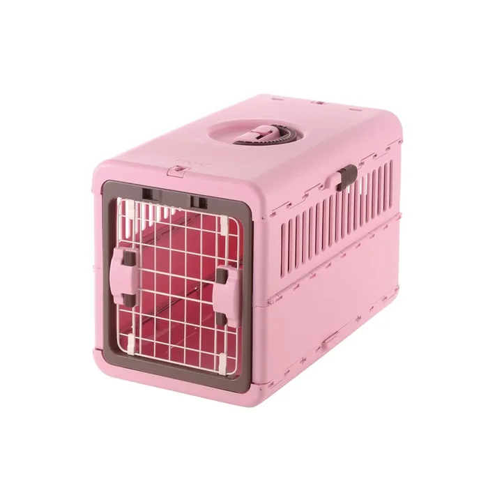 Richell Foldable Pet Carrier – Pink