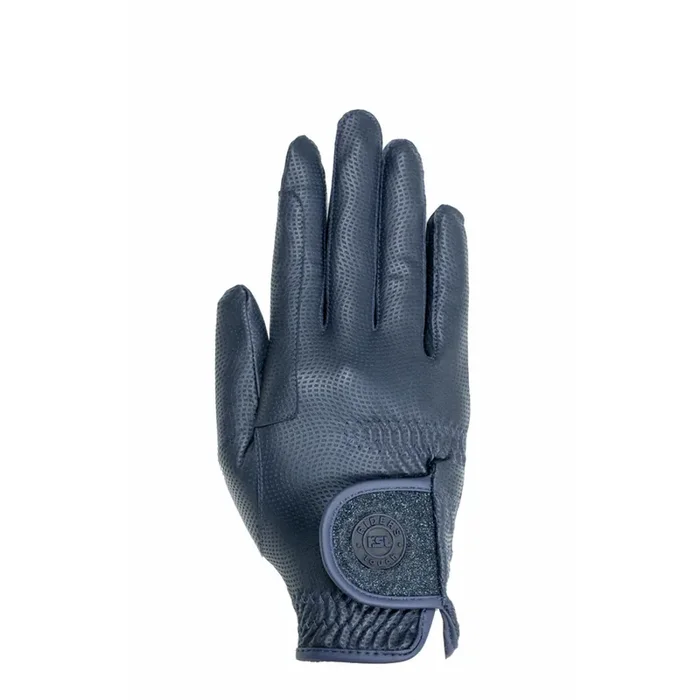 Riding gloves with glitter closure RSL Riders Touch Sydney