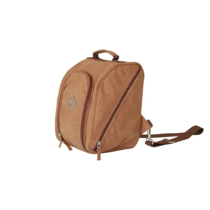 Riding helmet bag Grooming Deluxe Chestnut