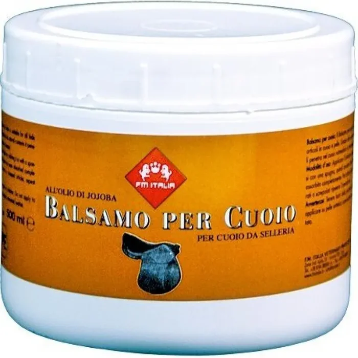 Riding leather balm FM Italia [Size 500 ml]