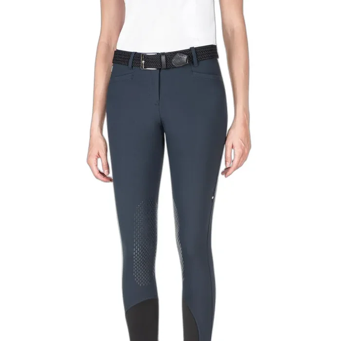 Riding pants with knee grip woman Equiline Ash