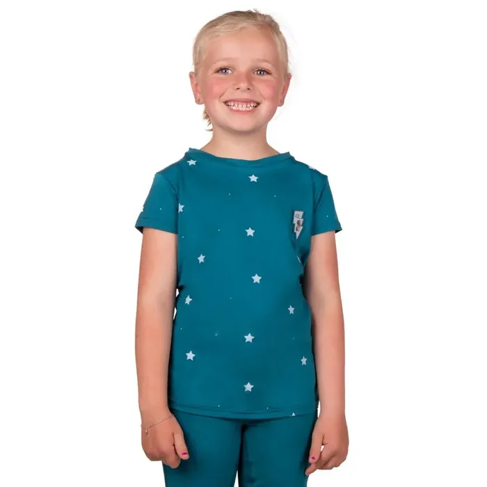 Riding shirt girl QHP Thunderbolt