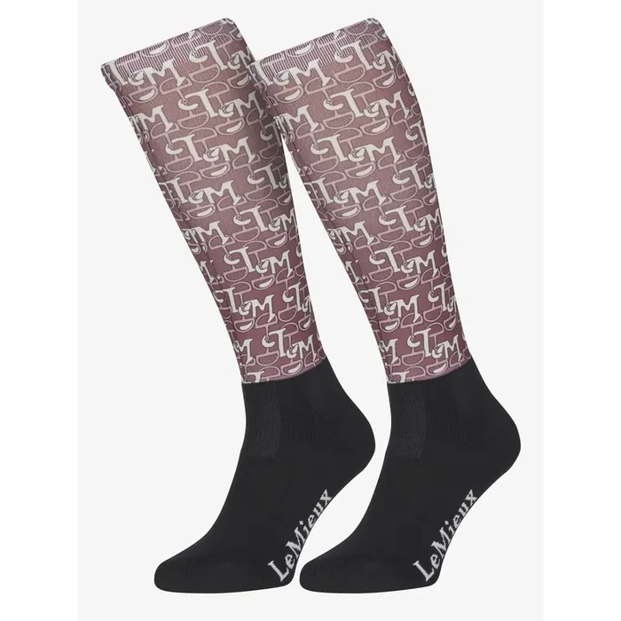 Riding socks LeMieux Footsie LM Orchid [Size 36/40]