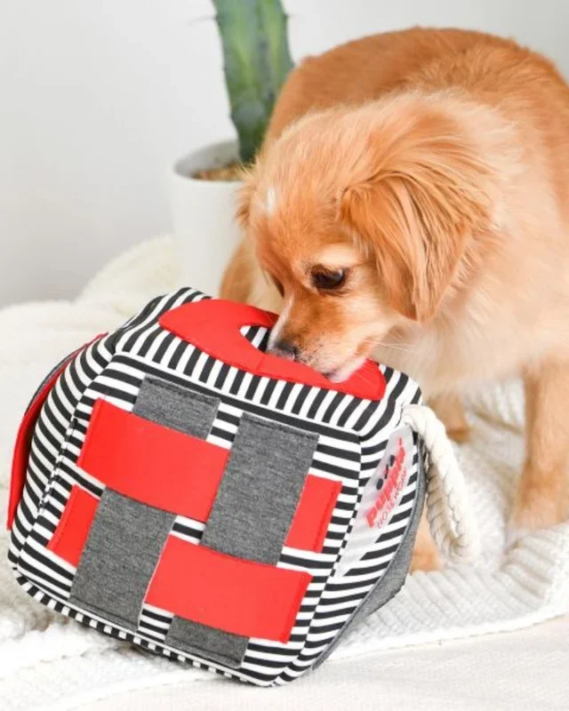Roller Interactive Nosework Dog Toy in Stripe (FINAL SALE)
