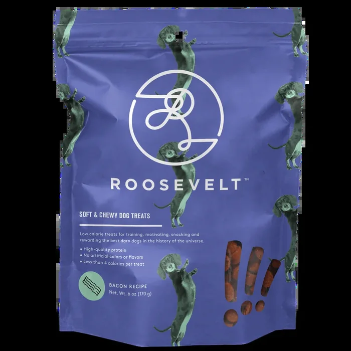 Roosevelt Soft & Chewy Dog Treats Bacon Recipe