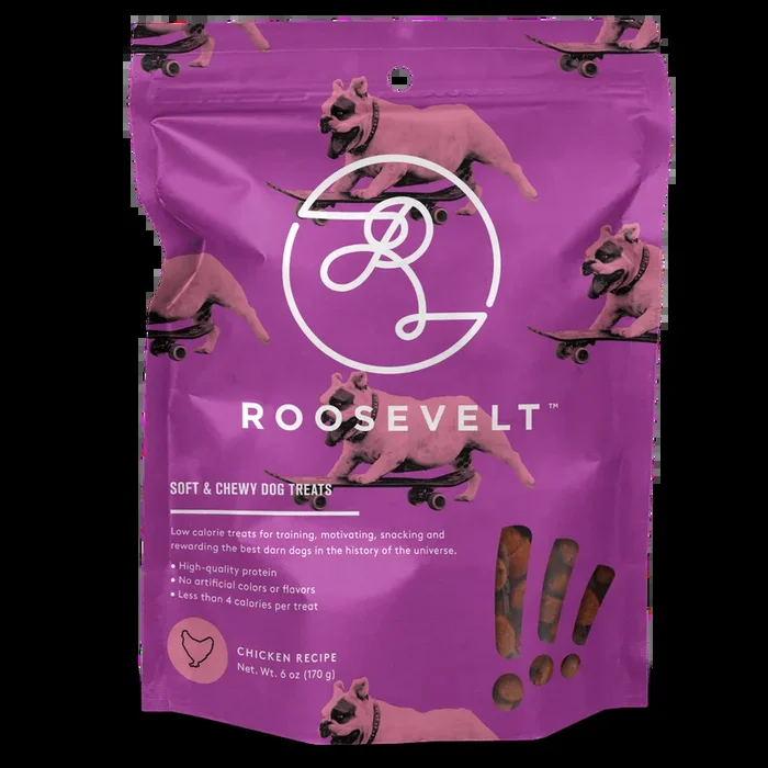 Roosevelt Soft & Chewy Dog Treats Chicken Recipe
