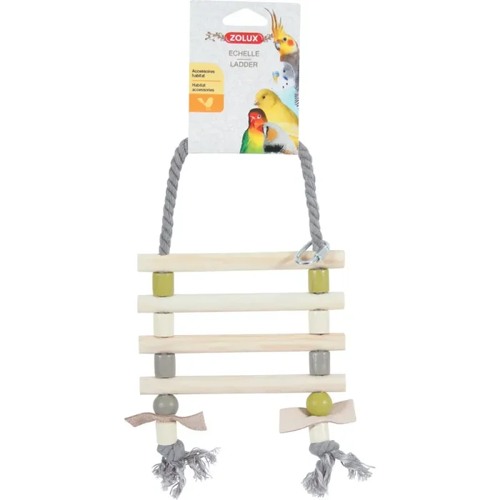 Rope bird ladder with leather Zolux