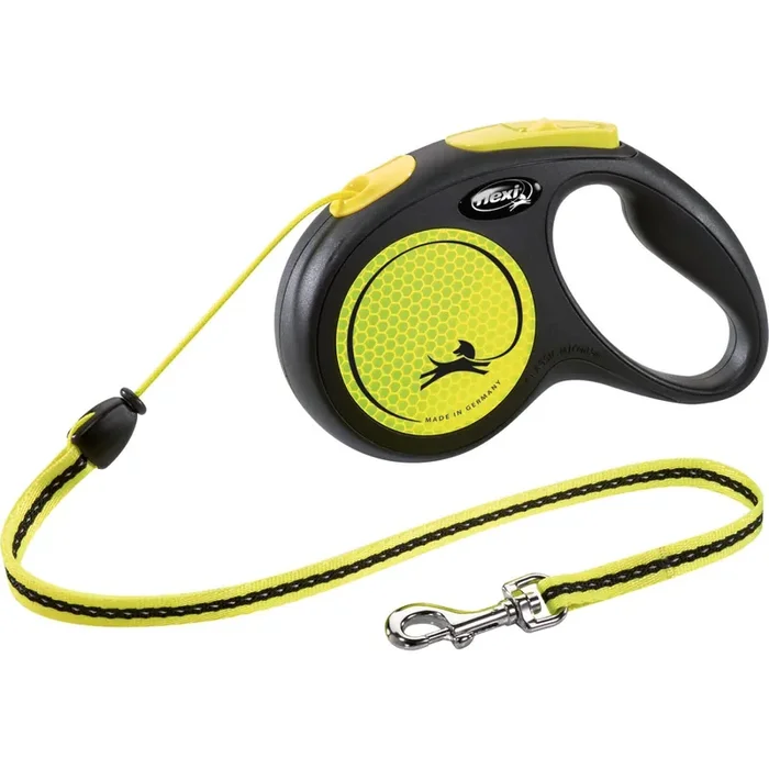 Rope dog leash Flexi New Neon [Size M]
