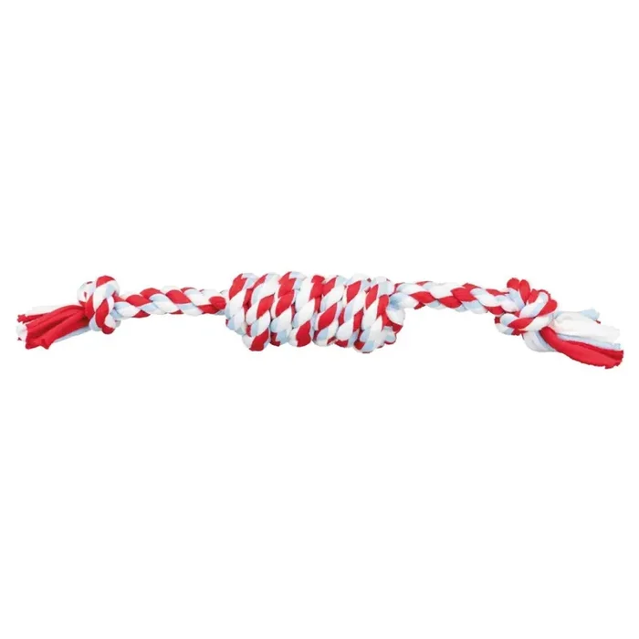 Rope dog toy with bow Trixie