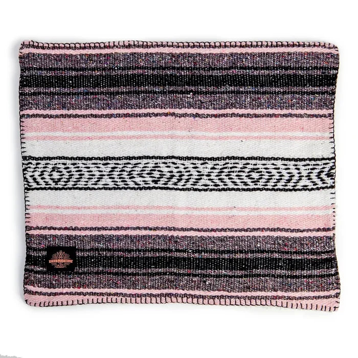 ROSIE BUNNY BEAN | Serape Blanket in Pink/Grey