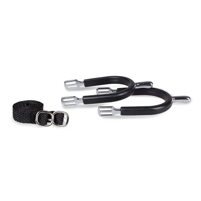 rubberized round-neck riding spur Fair Play [Size 30 mm]