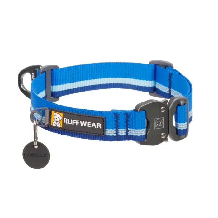 RuffWear Top Rope Dog Collar – Blue Pool