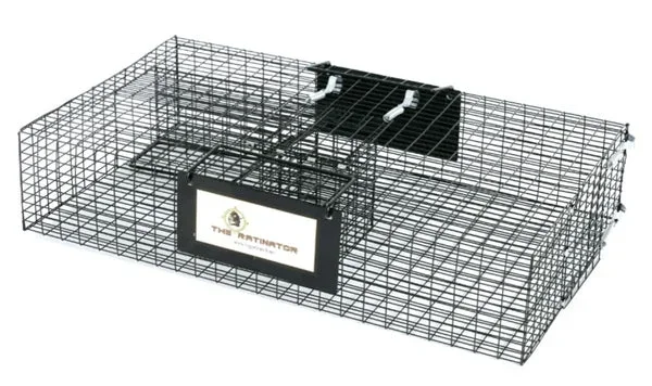Rugged Ranch 2-Pack Ratinator Indoor or Outdoor Multi-Catch Rat Trap – Humane Live Cage Catcher, Rodent Control for Homes, Barns, Attics, Garages, Sheds, Gardens and Farms