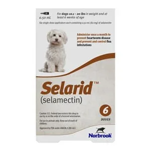 Rx Selarid (selamectin) Canine Flea Topical
