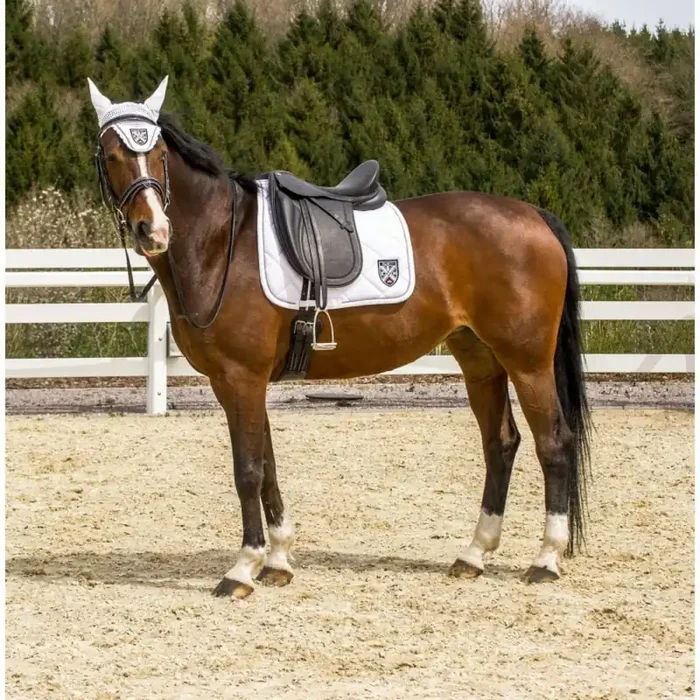 Saddle pad for horses Equithème E.L. Blason