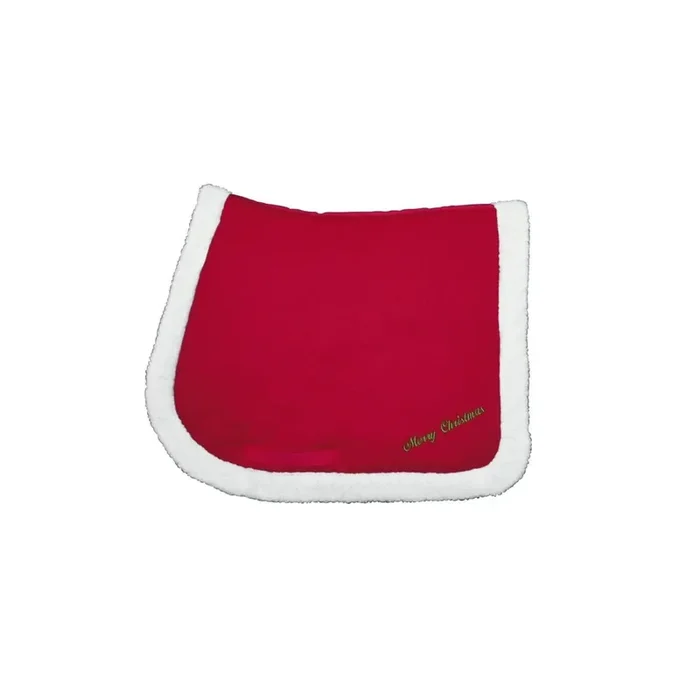 Saddle pad for horses Equithème Noël