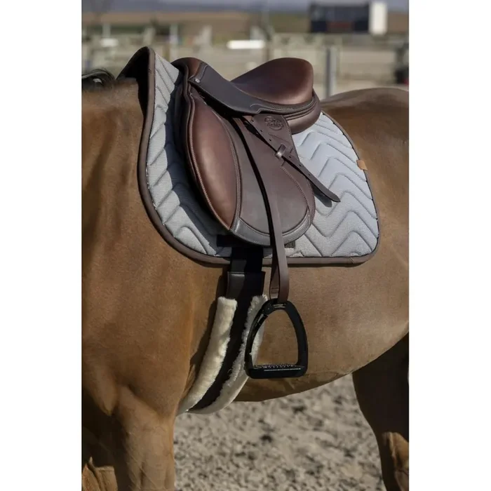 Saddle pad for horses Equithème Tweedytan [Size Horse]