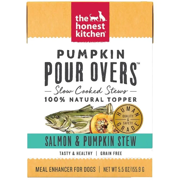 Salmon & Pumpkin Stew Pour Overs