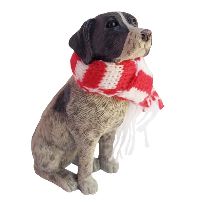 Sandicast German Shorthaired Pointer Christmas Ornament