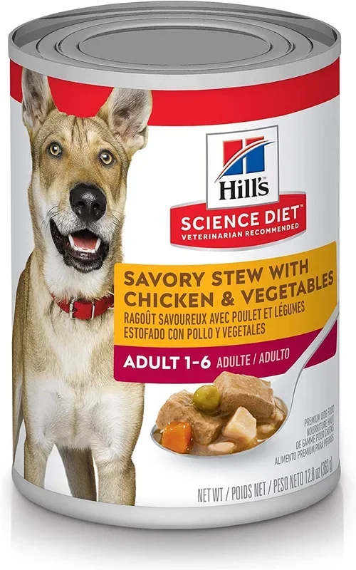 SCIENCE D K9 STEW CHK&VEG12 8z