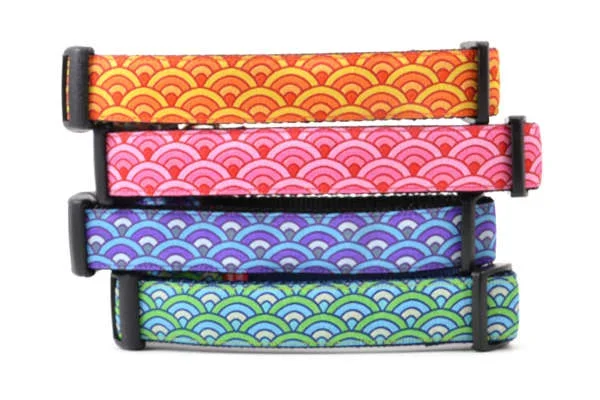 Sea Wave Dog Collars