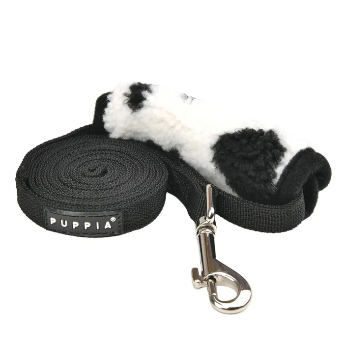 Serval Dog Leash by Puppia – Black