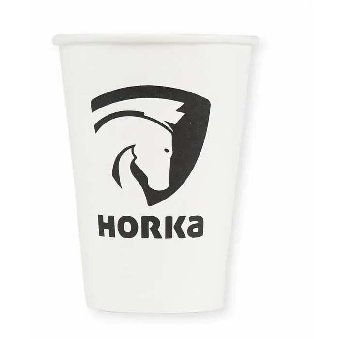 Set of 100 paper coffee cups Horka [Size 180 ml]