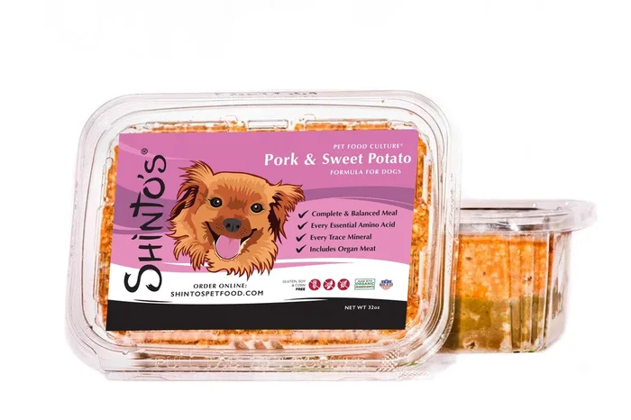 Shinto’s Pork & Sweet Potato Formula – For Dogs