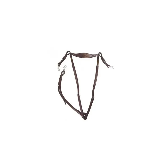 Signature bridge hunting collar for horse by Antarès