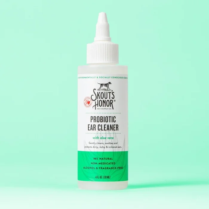 Skout’s Honor Probiotic Ear Cleaner for Dogs & Cats