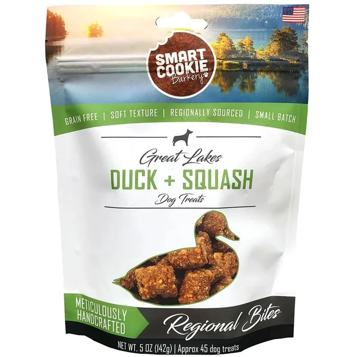 Smart Cookie Barkery Great Lakes Duck & Squash Dog Treats