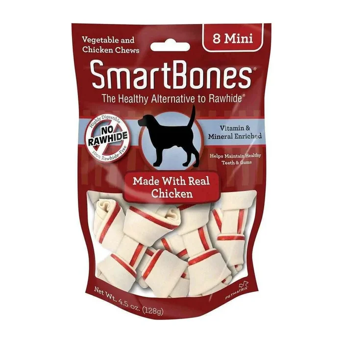SmartBones Chew Bones Dog Treats – Chicken