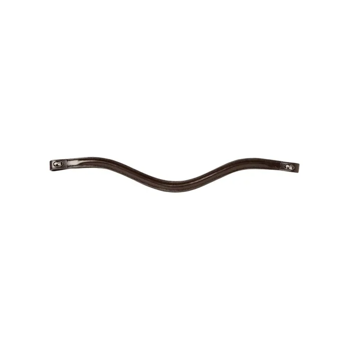 Smooth leather horse browband Premier Equine Liscio