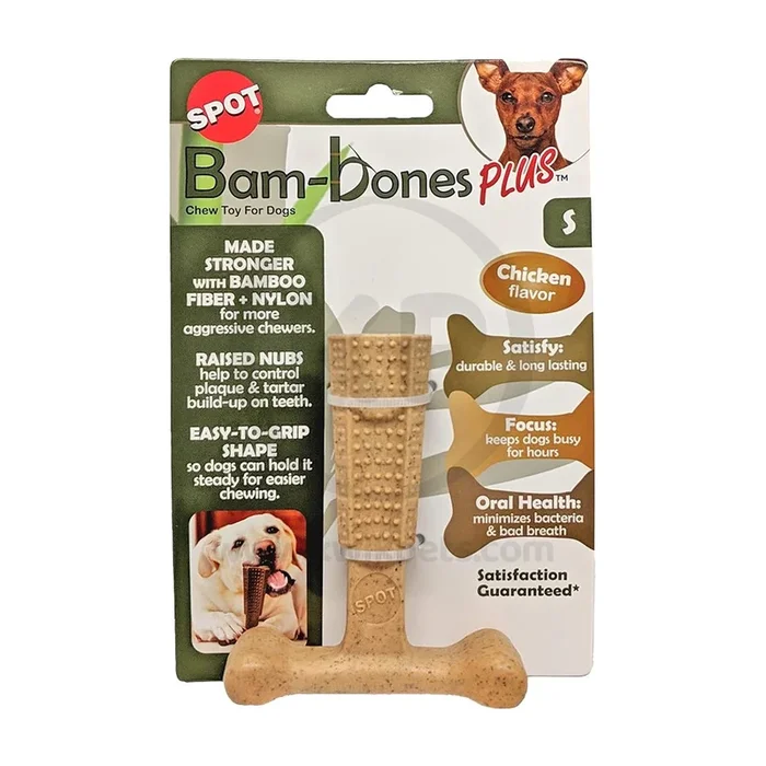 Spot Bam-Bone Plus Dog Chew Chicken Small 4-in
