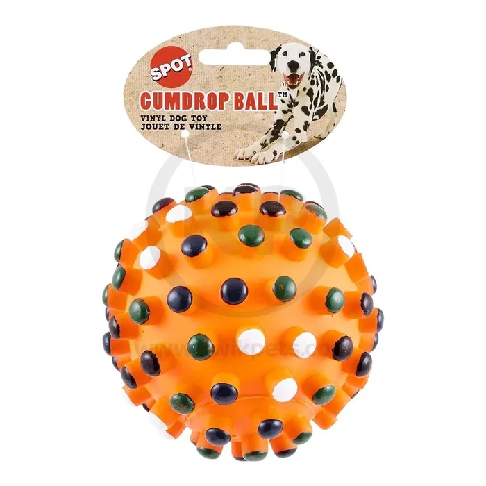 Spot Gumdrop Ball Dog Toy Assorted 5-in